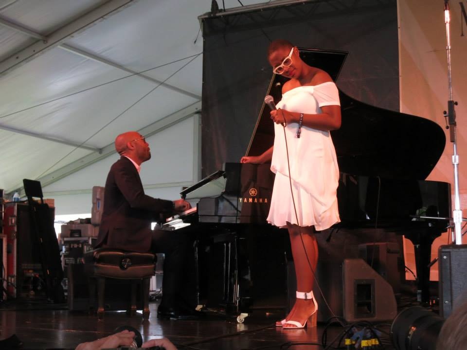 Cecile McLorin Salvant , adding life and light to some great American standards.